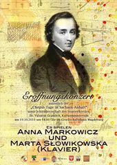 Eröffnungskonzert der Chopin - Tage in Sachsen - Anhalt