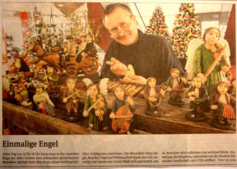 KULTURA POLSKA - Polnisches Kinderspielzeug aus Holz mit Stanisław Apriasz