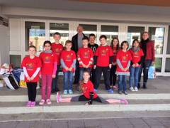 Fleißige Helfer der Grundschule „Am Geiseltaltor“ in Merseburg